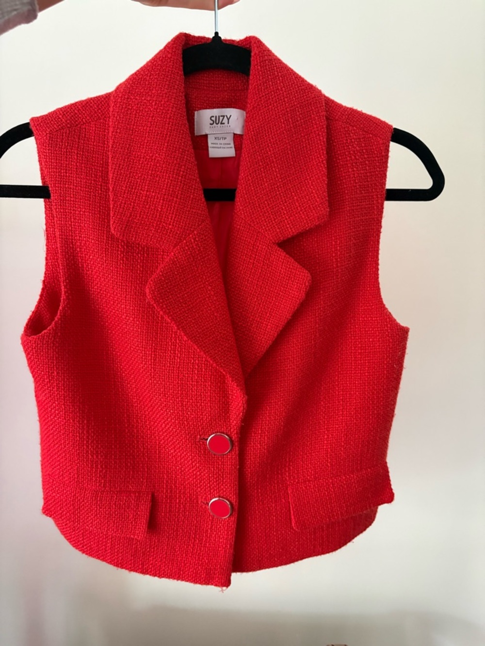 Vintage Red Vest